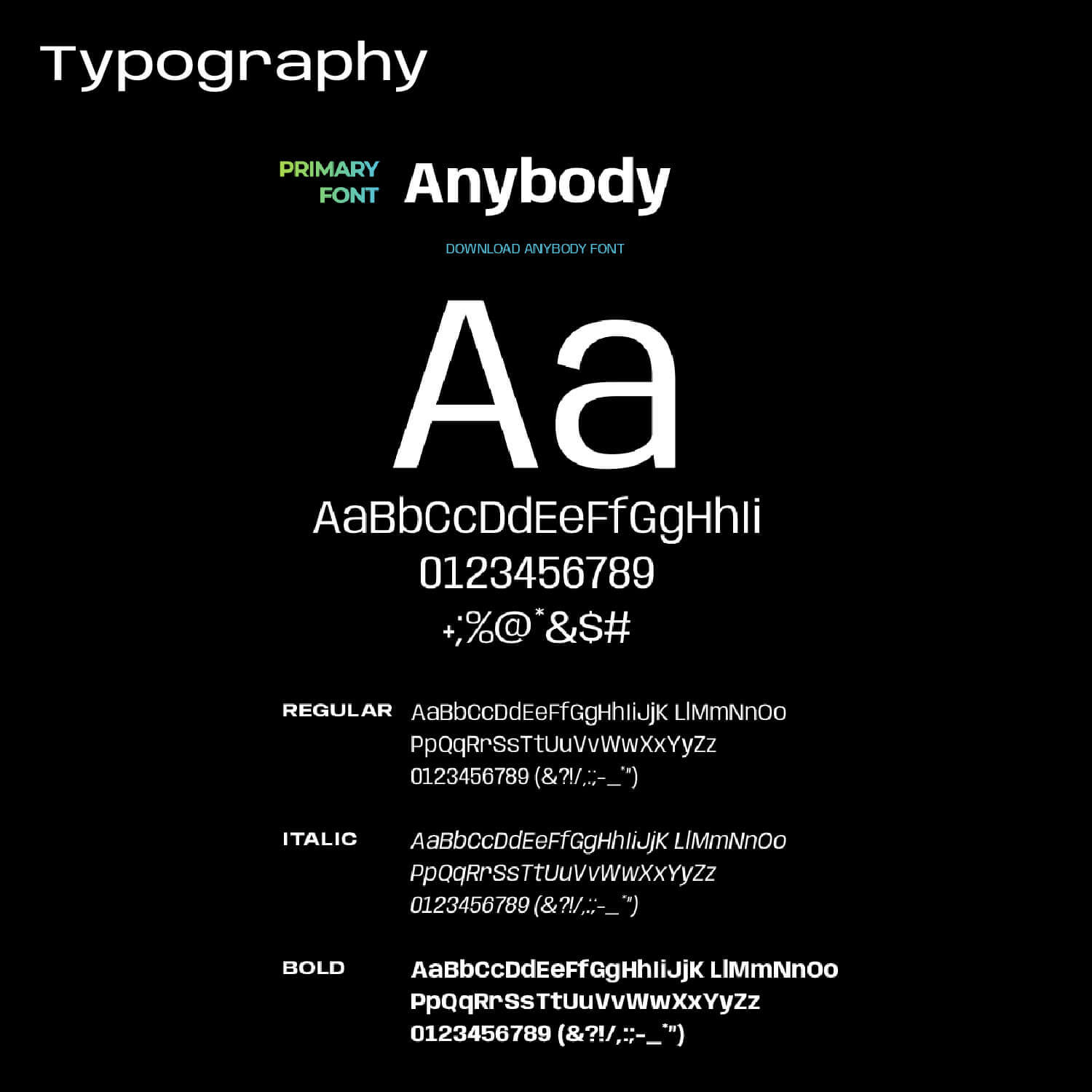 Diversifly Typography
